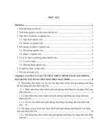 Luận văn thạc sĩ thực hiện chính sách giải phóng mặt bằng để xây dựng nhà máy điện mặt trời phước thái 1 