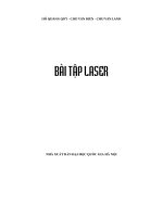 Bài tập laser 