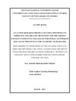 Một nghiên cứu hành động về việc sử dụng thuật cải thiện trí nhớ trong việc nâng cao khả năng ghi nhớ từ vựng cho sinh viên hệ cao đẳng chính quy 