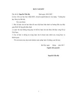 Nghiên cứu đề xuất giải pháp nâng cao công tác quản lí chất lượng công trình xây dựng tại công ty TNHH MTV KTCTTL Bắc Đuống