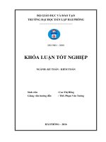 Khóa luận tốt nghiệp Kế toán - Kiểm toán: Hoàn thiện công tác kế toán tiền lương và các khoản trích theo lương ông ty Cổ phần nuôi trồng thủy sản Thuận Thiện Phát
