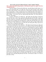 ĐỀ CƯƠNG LỊCH sử HÌNH THÀNH và PHÁT TRIỂN TPHCM