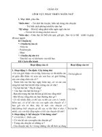 giáo án nồng ghép kỹ năng phòng chống xâm hại trẻ em  3  4 tuổi