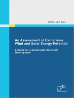 An assessment of cameroons wind and solar energy potential a guide for a sustainable economic development 