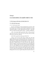 Phân loại hành động cầu khiến trong tiếng việt 