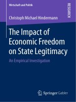 The impact of economic freedom on state legitimacy an empirical investigation 