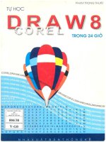 Tự học corel DRAW 8 trong 24 giờ 