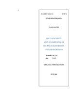 Tóm tắt luận án Tiến sĩ Quản lý công: Quản lý nhà nước đối với kinh tế nông nghiệp trên địa bàn vùng duyên hải Bắc Bộ theo hướng công nghiệp hóa, hiện đại hóa