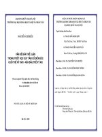 Tóm tắt luận án Tiến sĩ Triết học: Vấn đề bản thể luận trong triết học duy tâm cổ điển Đức cuối thế kỷ XVIII - nửa đầu thế kỷ XIX