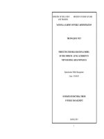Summary of Doctoral thesis in Public Management: Perfecting the organizational model of the commune - Level authority in Vietnam rural areas nowadays