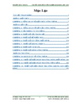 Thuyết minh đồ án tốt nghiệp: Công trình chung cư cao cấp Liberty