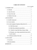 ADOPTING MIND MAP TECHNIQUE TO DESIGN COMPREHENSION READING HOMEWORK FOR GRADE STUDENTS IN ORDER TO REINFORCE THE KNOWLEDGE AND DEVELOP STUDENTS LANGGUAGCE UNDERSTANDING 