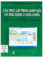Cấu trúc   lập trình   ghép nối và ứng dụng vi điều khiển   tập 2 