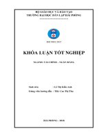 Khóa luận tốt nghiệp Tài chính - Ngân hàng: Một số giải pháp nâng cao hiệu quả công tác quản trị vốn lưu động tại nhà máy sản xuất bột mỳ Bảo Phước - Công ty bột mỳ VINAFOOD 1
