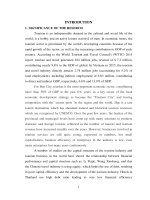 Summary of Doctoral thesis: Capital structure of tourism service enterprises in Hue City in the economic market