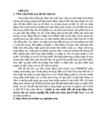 Tóm tắt luận án Tiến sĩ: Quản lý nhà nước đối với hoạt động kinh doanh của các doanh nghiệp bảo hiểm phi nhân thọ ở Việt Nam