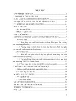 Áp dụng hình thức dạy học gắn với hoạt động sản xuất kinh doanh tại địa phương nhằm rèn luyện kỹ năng sống và phát triển năng lực học sinh khối 12 ở chương v  di truyền học người 