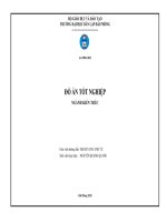 Thuyết minh đồ án tốt nghiệp: Trung tâm thương mại và văn phòng cho thuê Manhattan - Hải Phòng