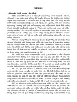 Tóm tắt luận án Tiến sĩ: Chính sách phát triển thương mại miền núi - Nghiên cứu ở một số tỉnh phía Bắc Việt Nam