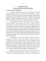 Summary of Doctoral thesis: Establishing an emission trading scheme in Vietnam