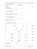 SKKN: Một số biện pháp phát triển ngôn ngữ cho trẻ mẫu giáo 5-6 tuổi thông qua hoạt động khám phá môi trường xung quanh