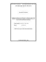 Tóm tắt luận án Tiến sĩ Giáo dục học: Nghiên cứu động cơ và hiệu quả tham gia tập luyện thể dục thể thao quần chúng của phụ nữ từ 21-55 tuổi tại thành phố Hồ Chí Minh