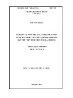 Tóm tắt luận án Tiến sĩ Y học: Nghiên cứu phẫu thuật cắt thể thủy tinh và dịch kính đục do chấn thương phối hợp đặt thể thủy tinh nhân tạo hậu phòng