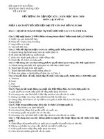 Đề cương ôn tập học kì 1 môn Lịch sử 12 năm 2019-2020 - Trường THPT Ngô Quyền