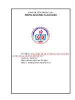 SKKN: Kinh nghiệm dạy học tích hợp giáo dục kĩ năng sống cho học sinh qua một số văn bản Ngữ Văn 7