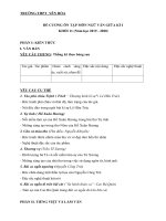 Đề cương ôn tập giữa HK1 môn Ngữ văn 11 năm 2019-2020 - Trường THPT Yên Hòa