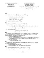 Đề thi chọn HSG cấp tỉnh môn Toán 9 năm 2014-2015 - Sở GD&ĐT Bình Phước