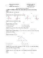 Đề thi học kì 1 môn Toán 9 năm 2017-2018 có đáp án - Trường THCS Thanh Xá
