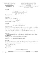 Đề thi chọn HSG cấp tỉnh môn Toán 9 năm 2011-2012 - Sở GD&ĐT Quảng Nam