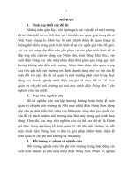 Tóm tắt luận văn Thạc sĩ: Kế toán quản trị chi phí môi trường tại nhà máy nhiệt điện Nông Sơn