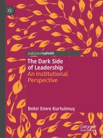 The dark side of leadership an institutional perspective 