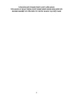 Quản lý hoạt động xuất nhập khẩu hàng hóa đối với doanh nghiệp có vốn đầu tư nước ngoài tại Việt Nam và các văn bản quy phạm pháp luật liên quan: Phần 1