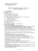 Đề cương ôn tập học kì 1 môn GDCD 12 năm 2019-2020 - Trường THPT chuyên Bảo Lộc