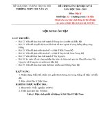 Đề cương ôn tập học kì 2 môn Địa lí 12 năm 2018-2019 - Trường THPT Chu Văn An