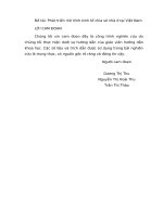 Đề tài nghiên cứu khoa học: Phát triển mô hình kinh tế chia sẻ nhà ở tại Việt Nam