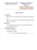 Đề cương ôn tập học kì 2 môn Địa lí 10 năm 2018-2019 - Trường THPT Chu Văn An