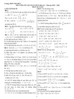 Đề cương ôn tập học kì 1 môn Toán 10 năm 2019-2020 - Trường THPT Việt Đức
