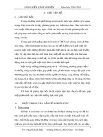 Sáng kiến kinh nghiệm: Sử dụng phương pháp chặn trong giải toán ở trung học cơ sở