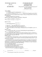 Đề thi chọn HSG cấp tỉnh môn Toán 9 năm 2014-2015 - Sở GD&ĐT Gia Lai