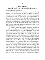 Tóm tắt luận án Tiến sĩ: Phát triển thị trường phát thải các-bon ở Việt Nam