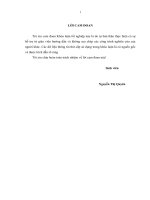 luận văn thạc sĩ quản trị hàng tồn kho của công ty TNHH liên kết á châu 