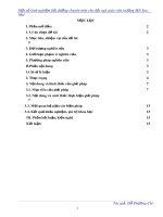 SKKN: Một số kinh nghiệm bồi dưỡng chuyên môn cho đội ngũ giáo viên trường Mầm non Sao Mai