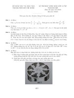 Đề thi chọn HSG cấp thành phố môn Toán 9 năm 2018-2019 có đáp án - Sở GD&ĐT Thành phố Hồ Chí Minh