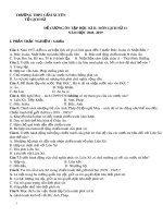 Đề cương ôn tập học kì 2 môn Lịch sử 11 năm 2018-2019 - Trường THPT Cẩm Xuyên