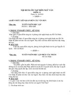 Đề cương ôn tập tháng 9 và 10 môn Ngữ văn 12 năm 2019-2020 - Trường THPT Đức Trọng