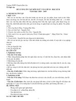 Đề cương ôn tập học kì 2 môn Ngữ văn 10 năm 2018-2019 - Trường THPT chuyên Bảo Lộc